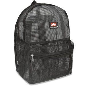 Trailmaker 17" mesh backpack black